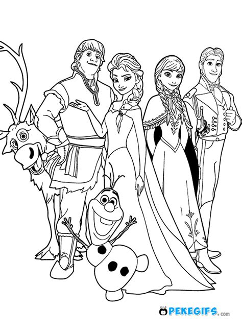 frozen para imprimir